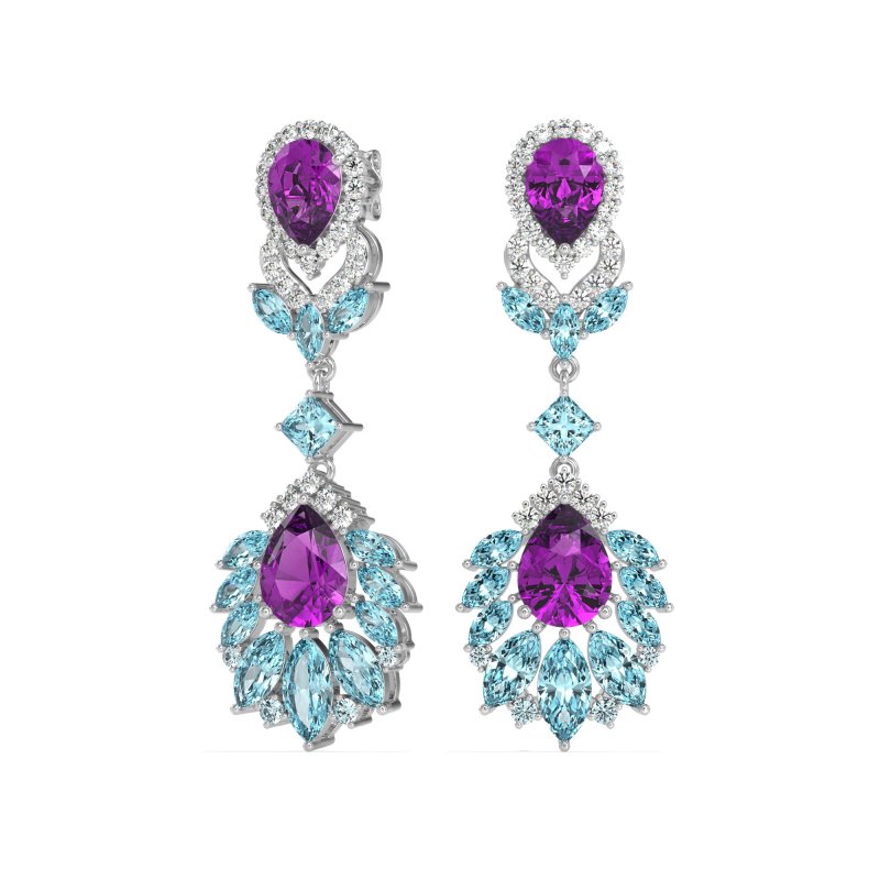 Antique Chandelier Drop Earrings