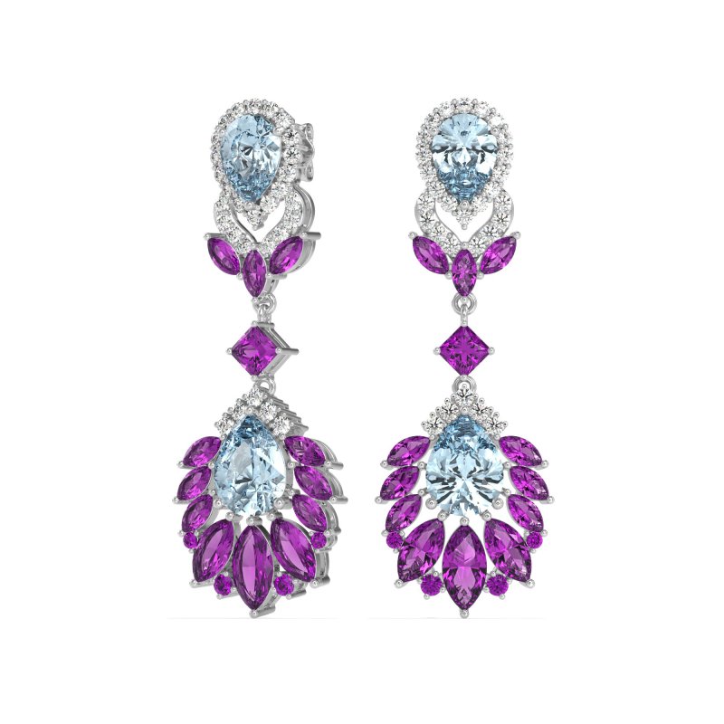 Antique Chandelier Drop Earrings