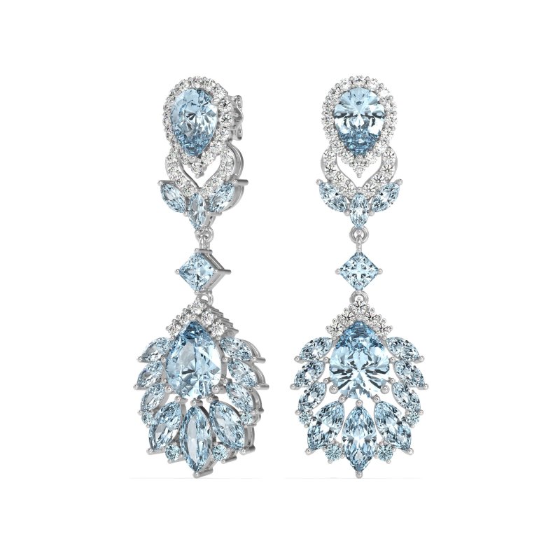 Antique Chandelier Drop Earrings