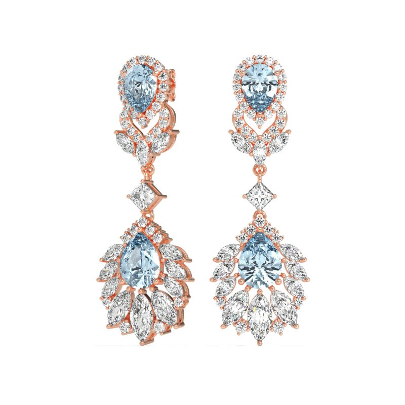 Antique Chandelier Drop Earrings