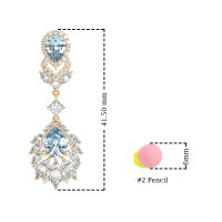 Antique Chandelier Drop Earrings