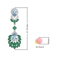 Antique Chandelier Drop Earrings