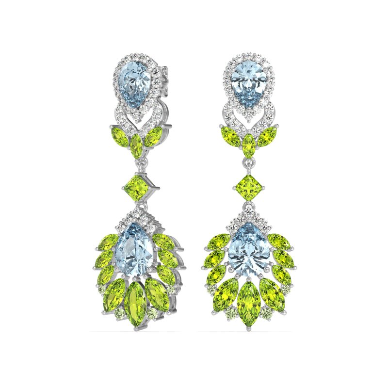 Antique Chandelier Drop Earrings