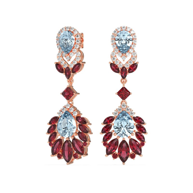 Antique Chandelier Drop Earrings