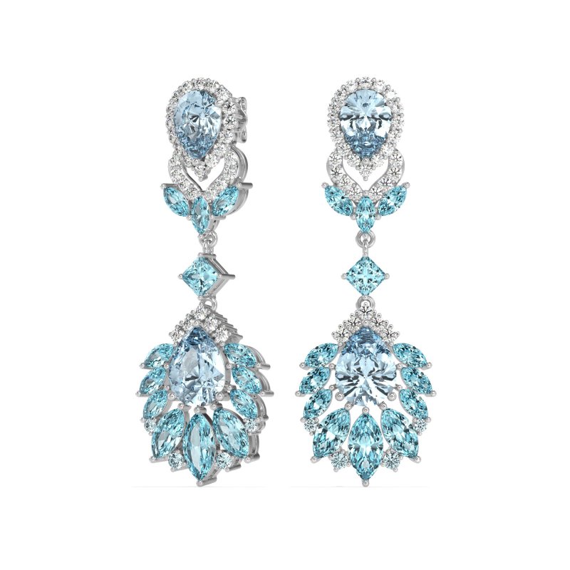 Antique Chandelier Drop Earrings