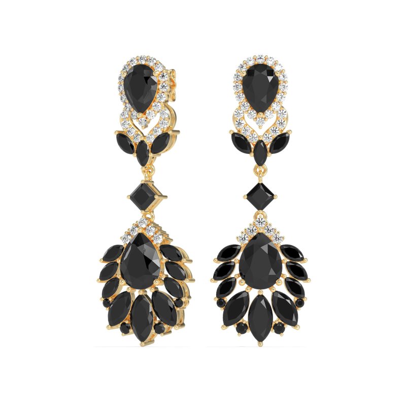 Antique Chandelier Drop Earrings