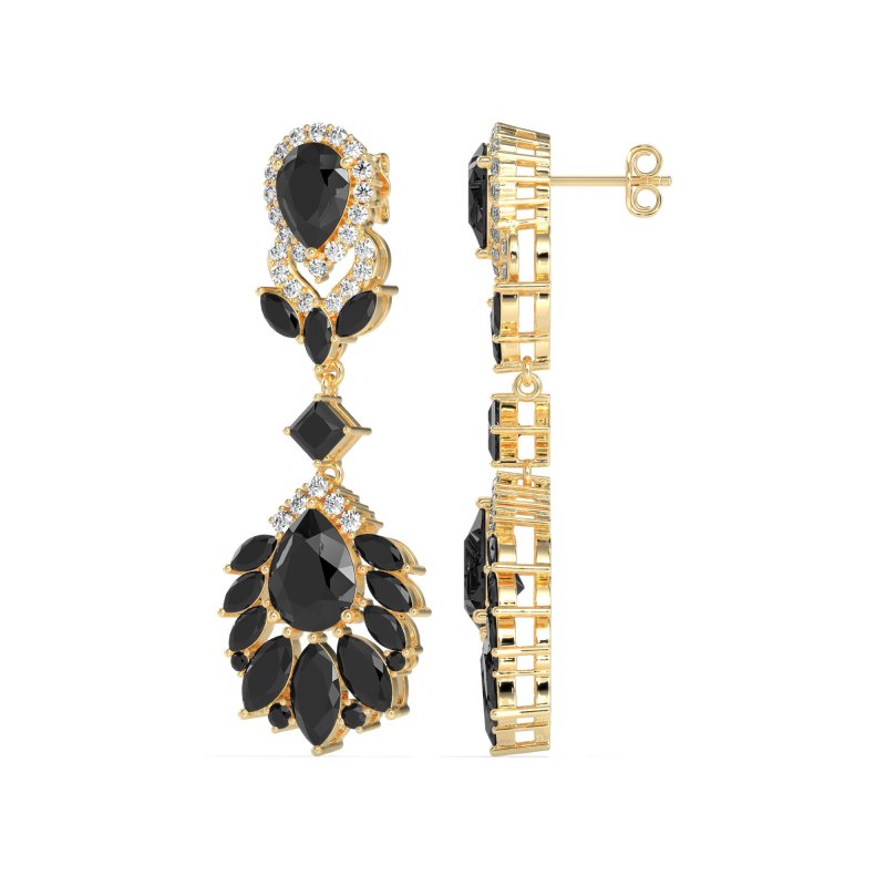 Antique Chandelier Drop Earrings