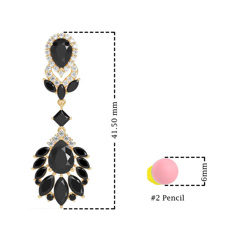 Antique Chandelier Drop Earrings