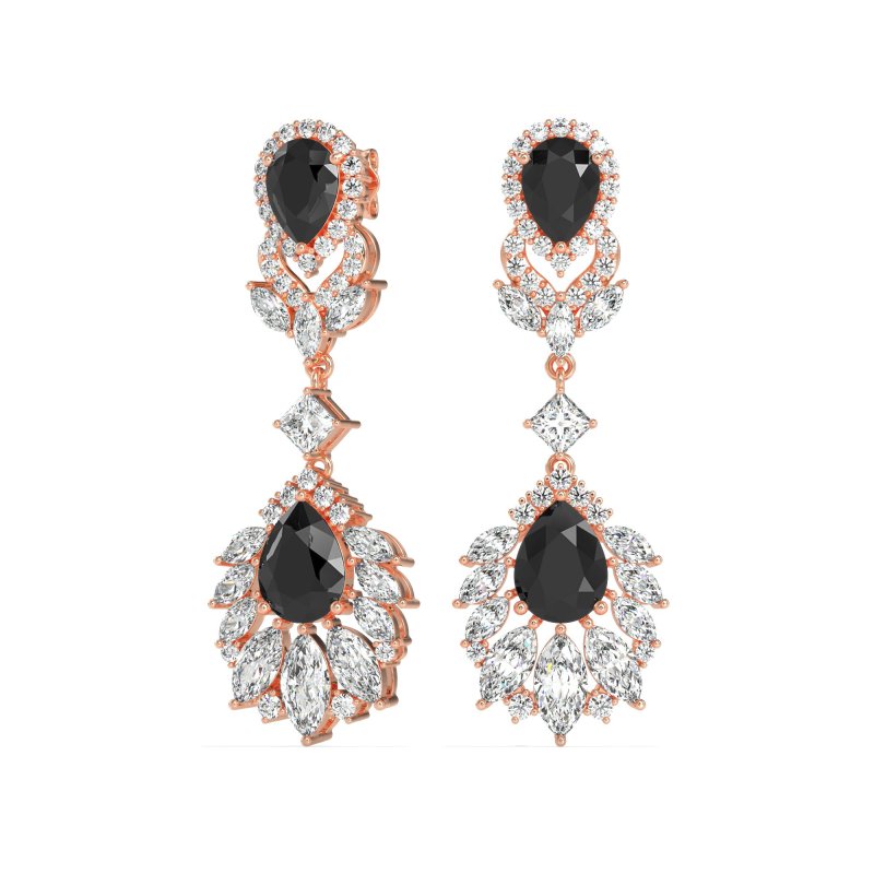 Antique Chandelier Drop Earrings