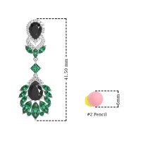 Antique Chandelier Drop Earrings