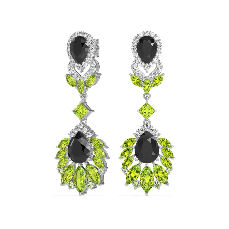 Antique Chandelier Drop Earrings