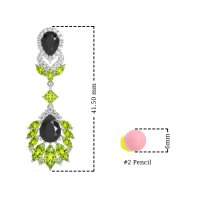 Antique Chandelier Drop Earrings