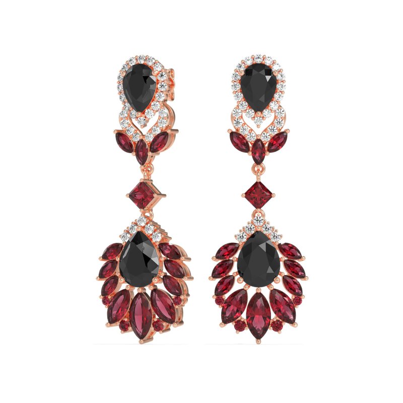 Antique Chandelier Drop Earrings