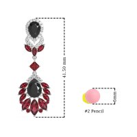 Antique Chandelier Drop Earrings