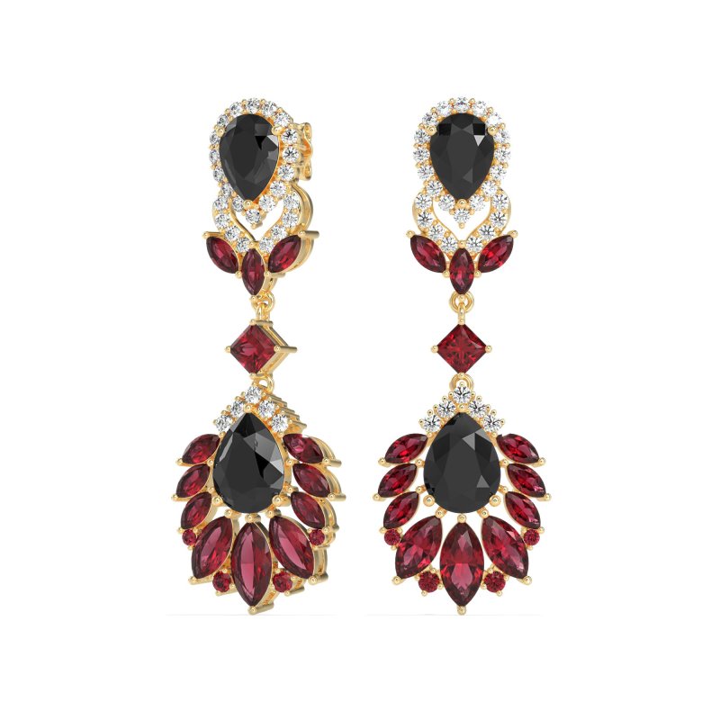 Antique Chandelier Drop Earrings