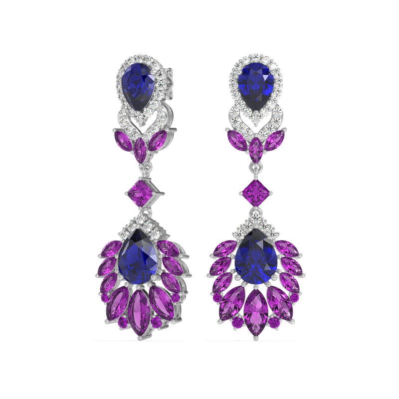 Antique Chandelier Drop Earrings