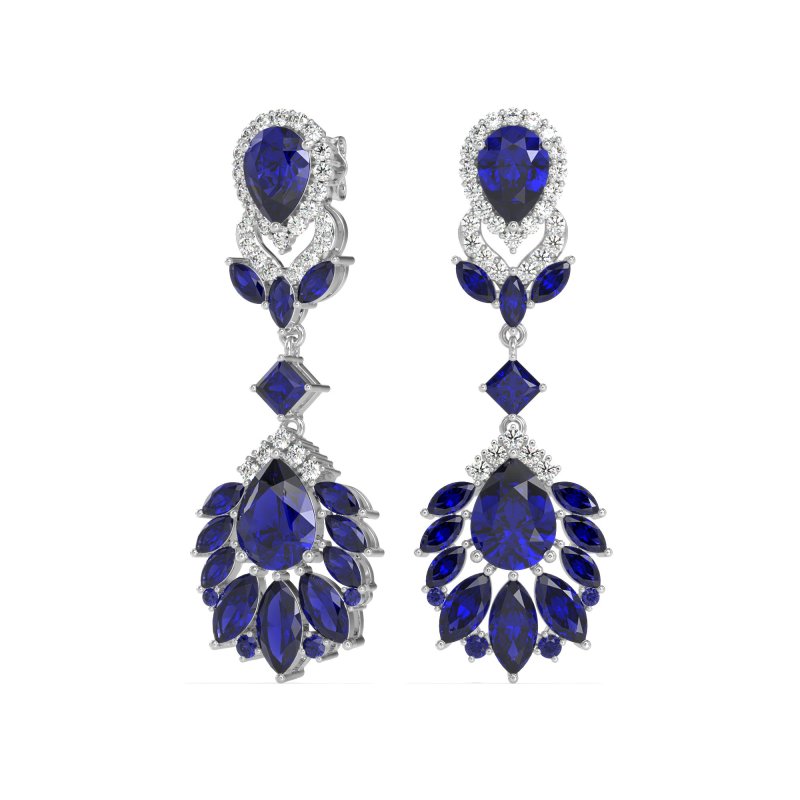 Antique Chandelier Drop Earrings