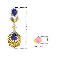 Antique Chandelier Drop Earrings
