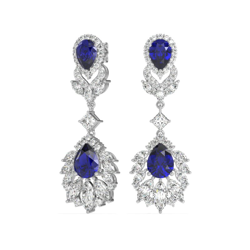 Antique Chandelier Drop Earrings