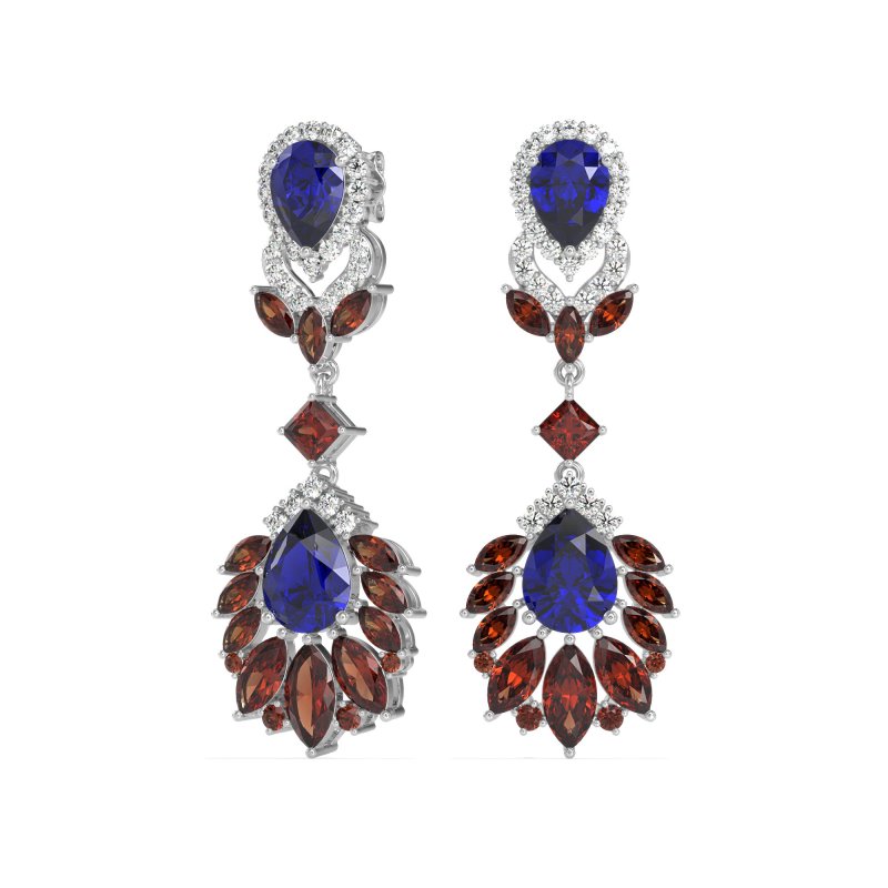 Antique Chandelier Drop Earrings
