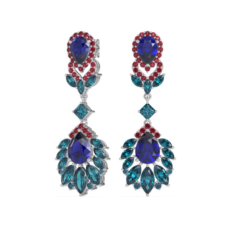 Antique Chandelier Drop Earrings