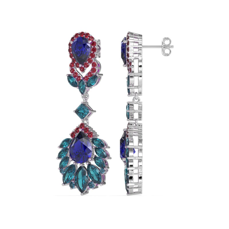 Antique Chandelier Drop Earrings