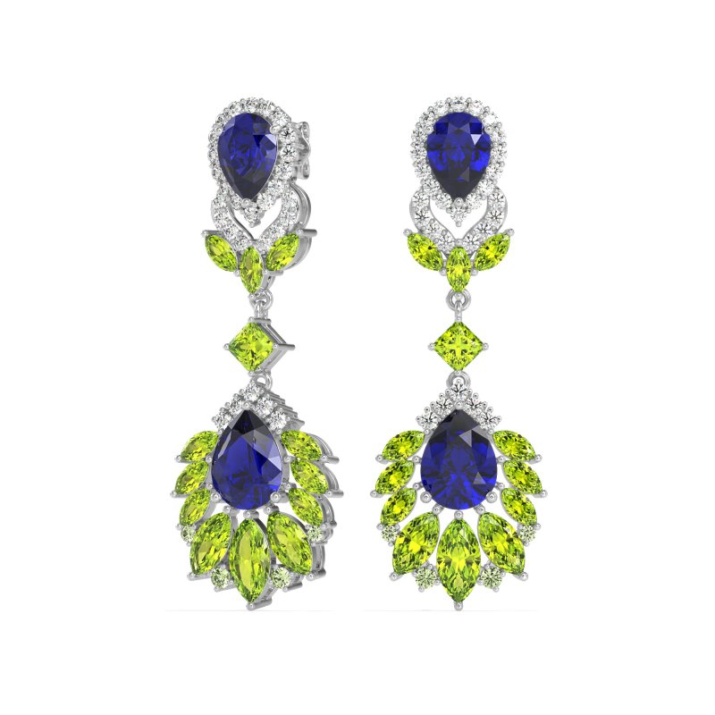 Antique Chandelier Drop Earrings