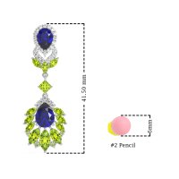 Antique Chandelier Drop Earrings