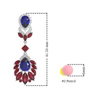 Antique Chandelier Drop Earrings