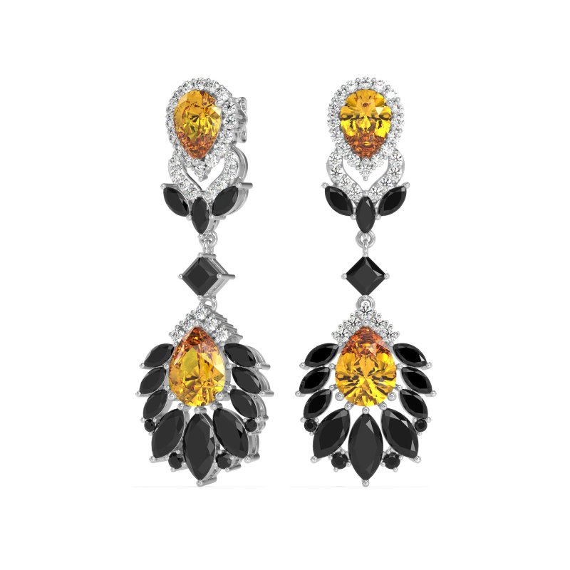 Antique Chandelier Drop Earrings