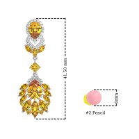 Antique Chandelier Drop Earrings
