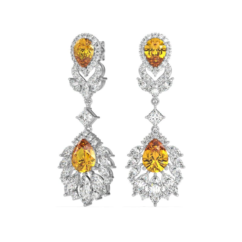 Antique Chandelier Drop Earrings