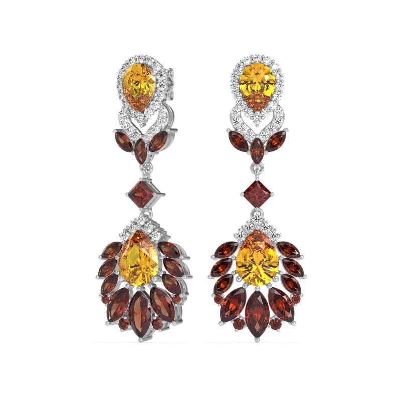Antique Chandelier Drop Earrings