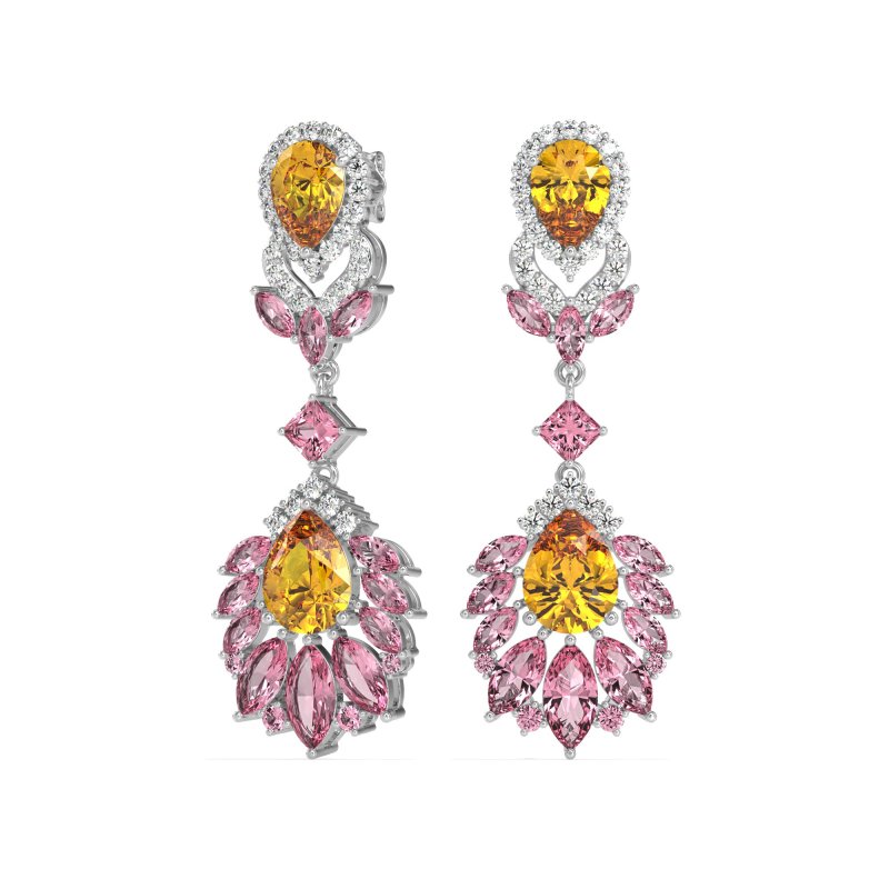 Antique Chandelier Drop Earrings