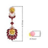 Antique Chandelier Drop Earrings