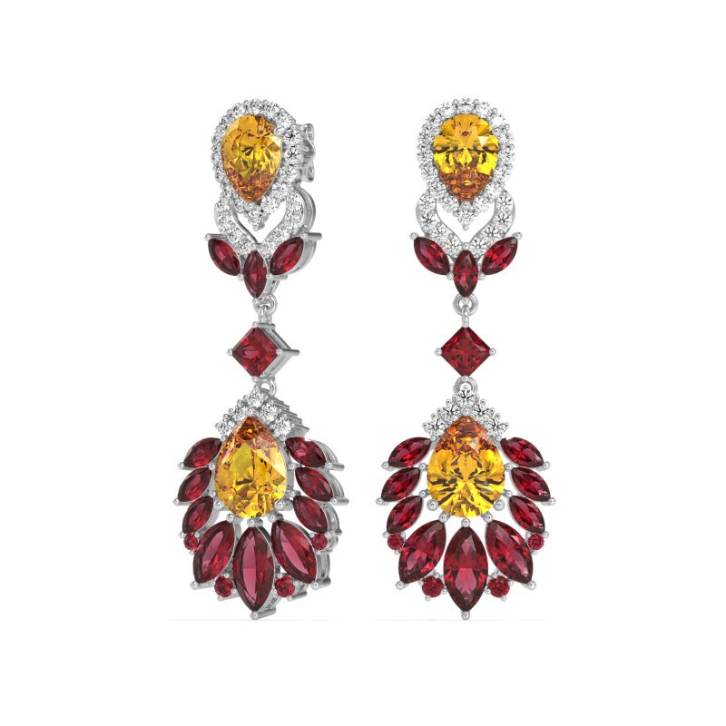 Antique Chandelier Drop Earrings