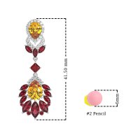 Antique Chandelier Drop Earrings