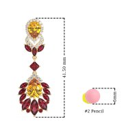 Antique Chandelier Drop Earrings