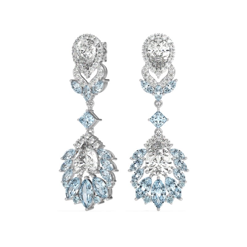 Antique Chandelier Drop Earrings
