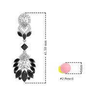 Antique Chandelier Drop Earrings