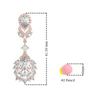 Antique Chandelier Drop Earrings