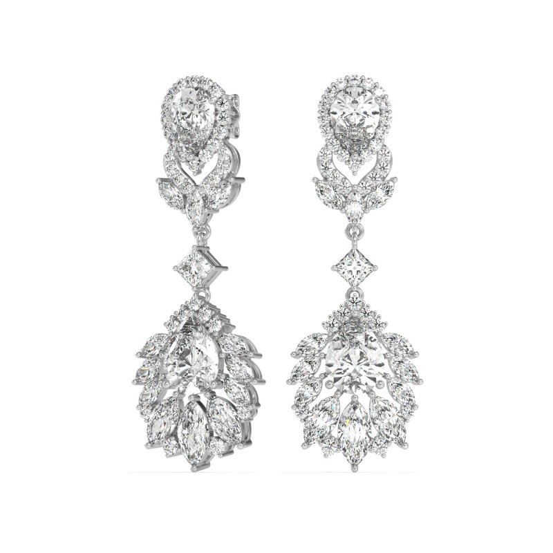 Antique Chandelier Drop Earrings
