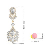 Antique Chandelier Drop Earrings