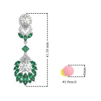 Antique Chandelier Drop Earrings