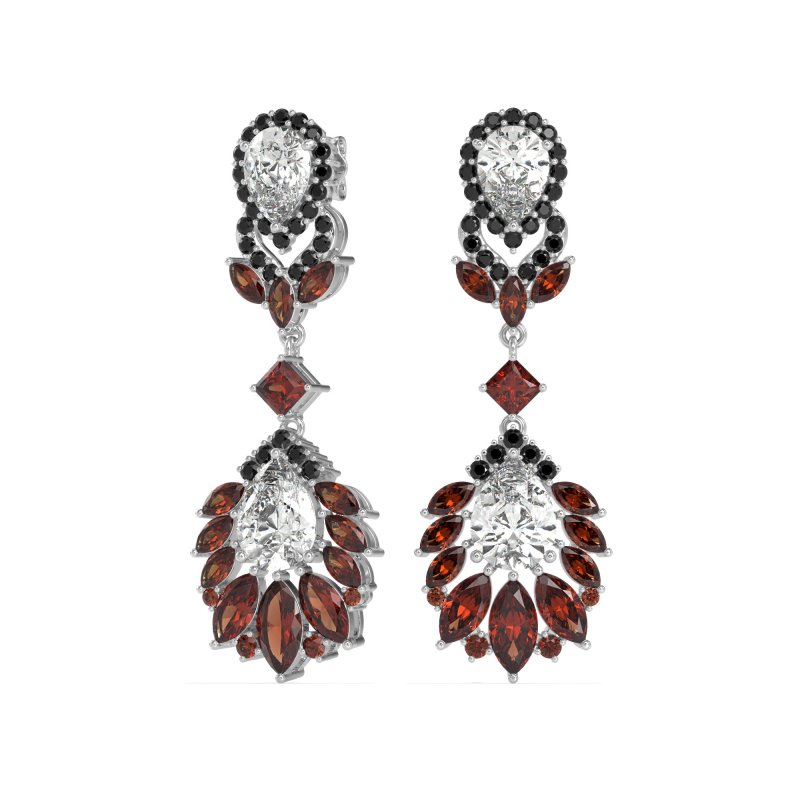 Antique Chandelier Drop Earrings