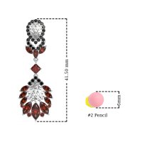 Antique Chandelier Drop Earrings