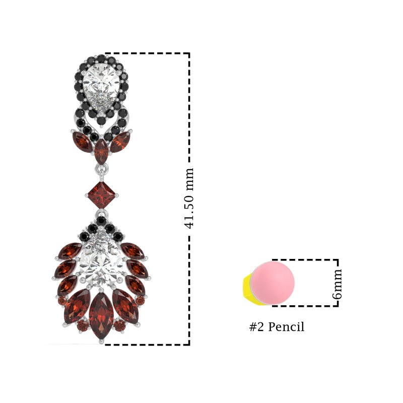 Antique Chandelier Drop Earrings