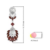Antique Chandelier Drop Earrings