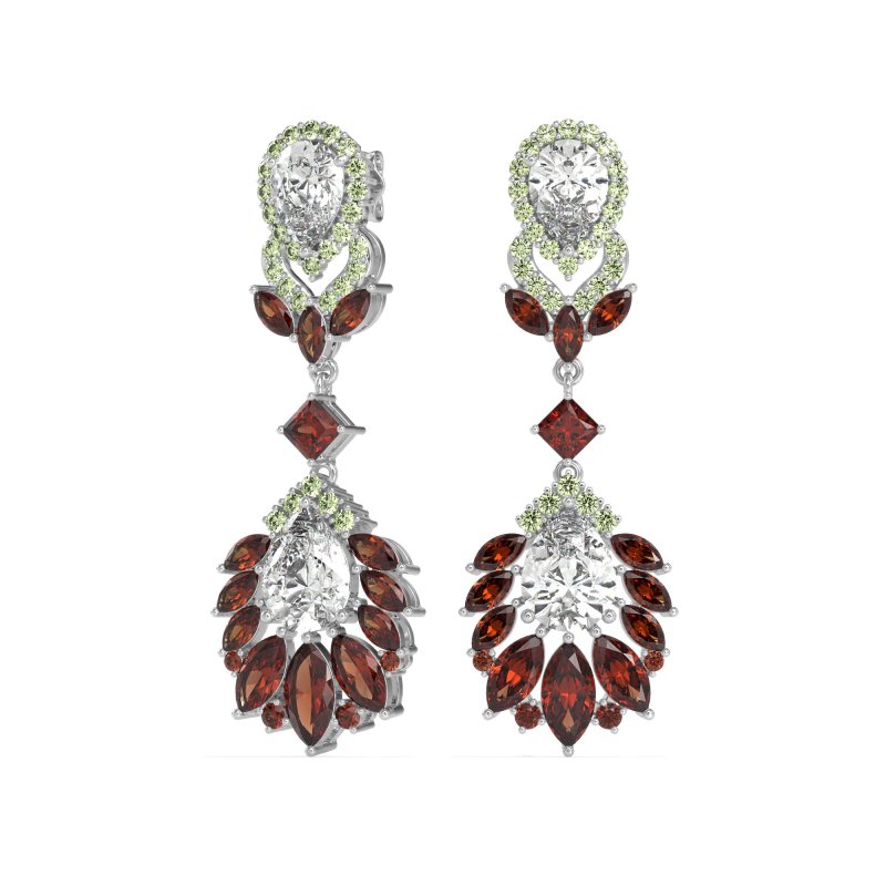 Antique Chandelier Drop Earrings