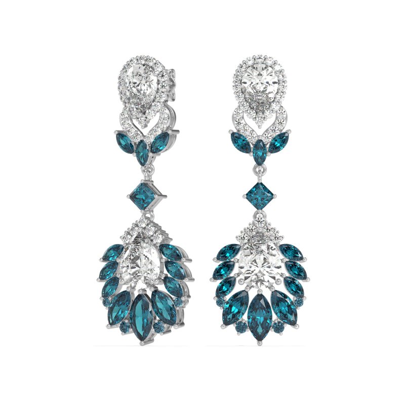 Antique Chandelier Drop Earrings